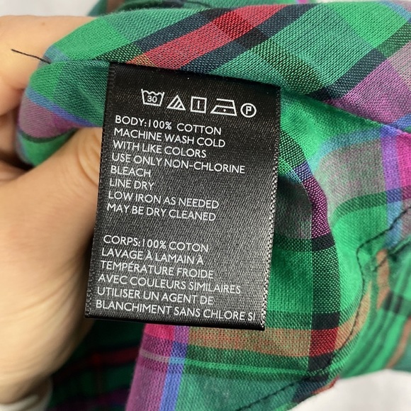 BDG Cutie Cropped Green Plaid Cami
Tank Top Tie Straps - Size Medium - Picture 12 of 13